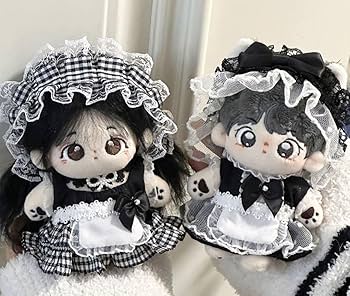 ペア 15cm ぬいぐるみ 着せ替え衣装 白黒ストリート 10点 肖戦 王一博 1671886207.jpg?1662884245